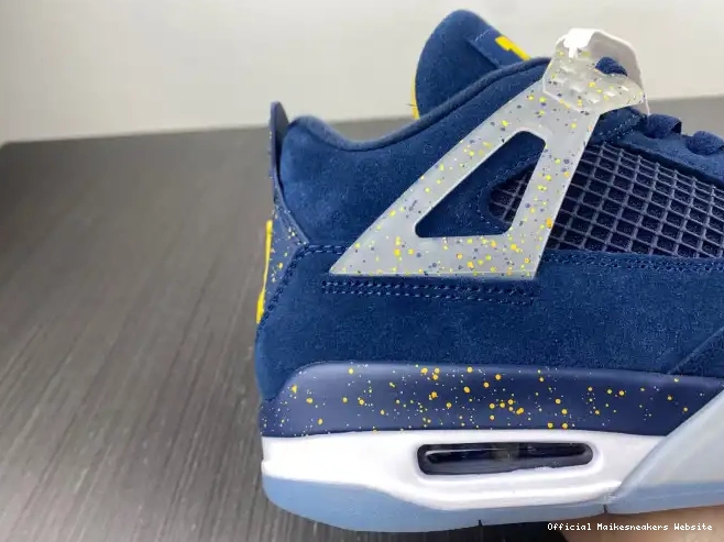 Official Maikesneakers 4 Jordan (PE) AJ4-1036660 Retro Michigan Air 0605